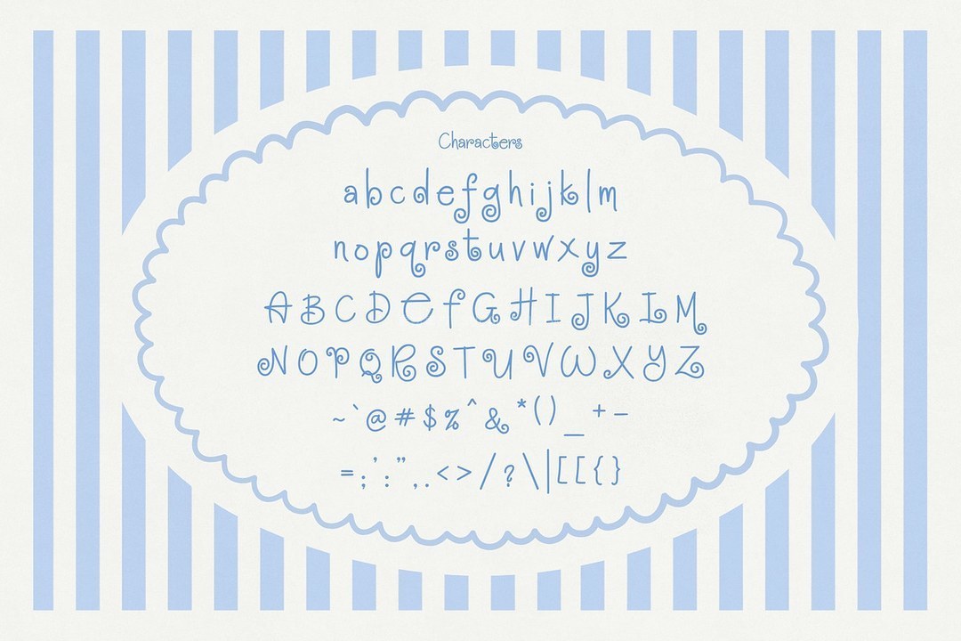 Mabel Finch趣味手写英文字体